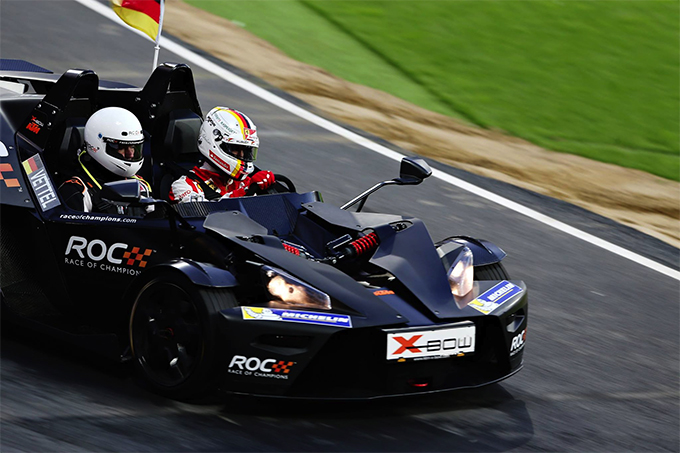 Sebastian Vettel Race of Champions